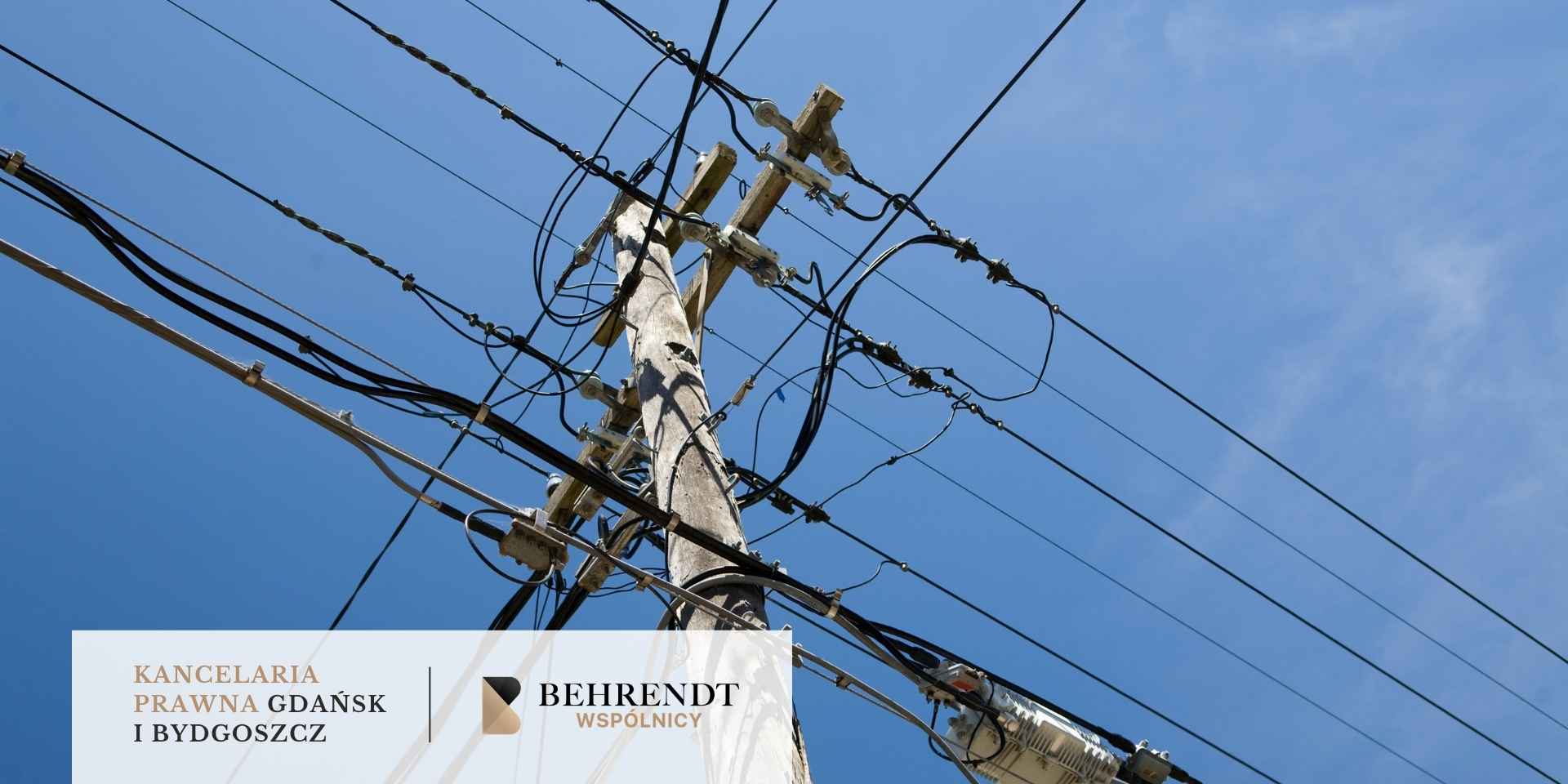 slup energetyczny i linie energetyczne 